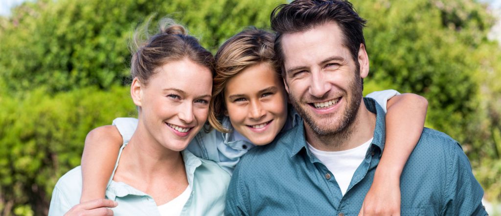 Smiling Family
