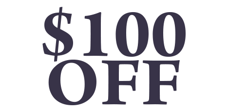 $100 Off